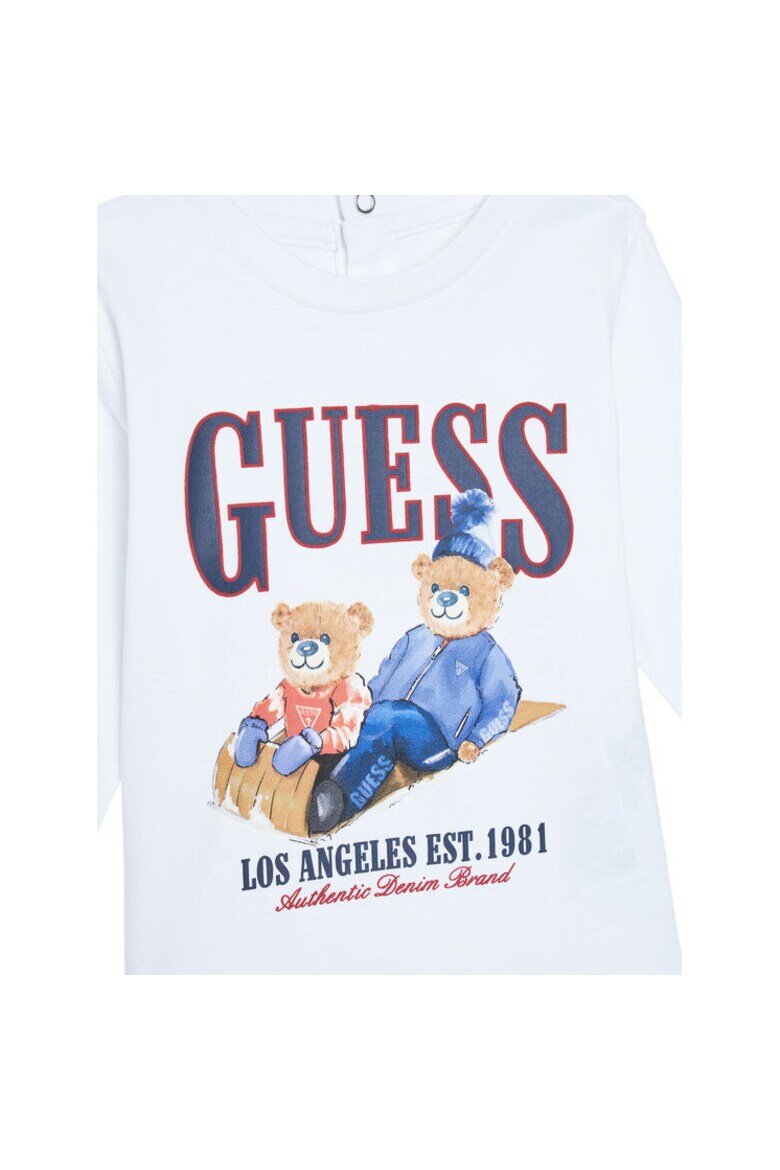GUESS Детска блуза бял