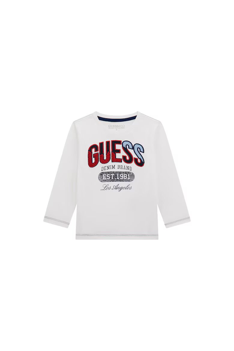 GUESS Детска блуза бял