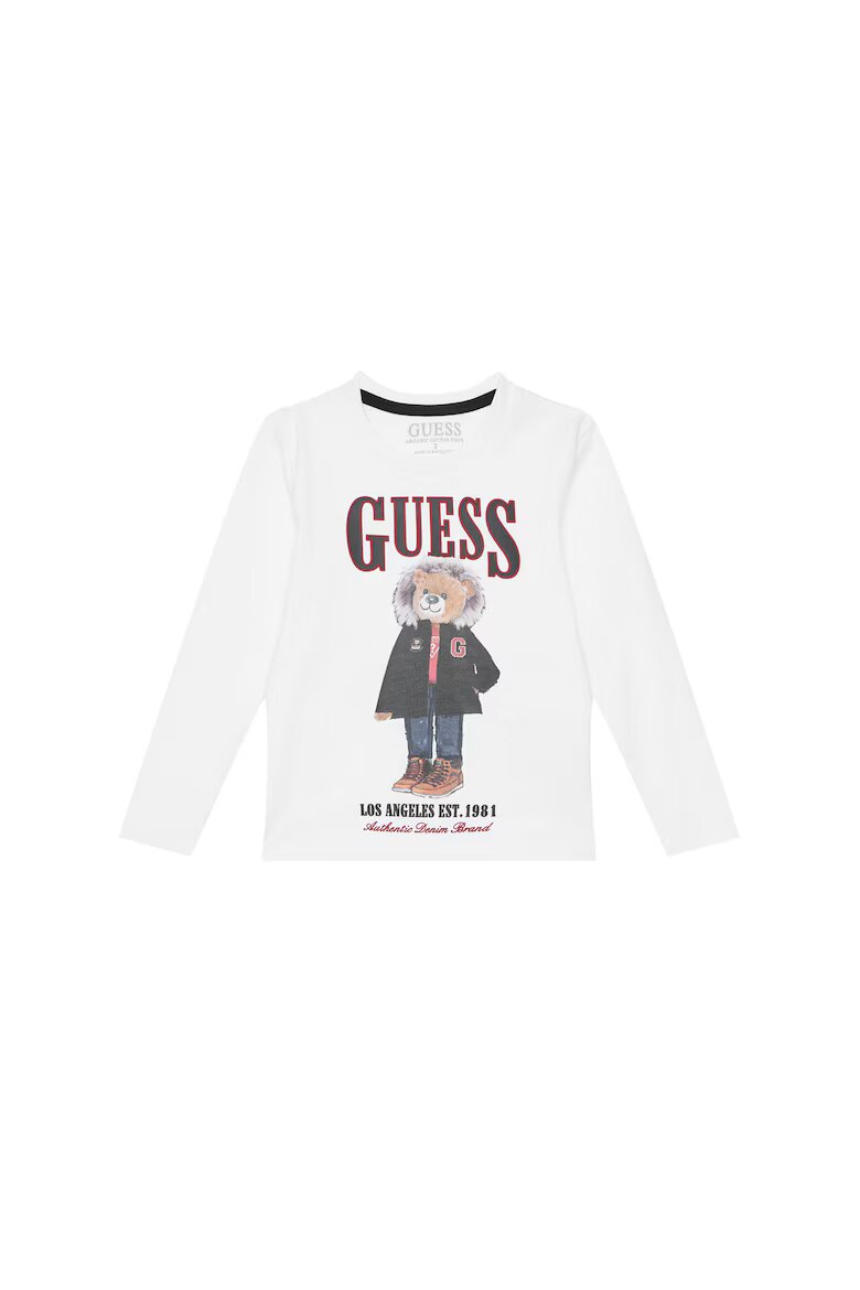 GUESS Детска блуза бяла