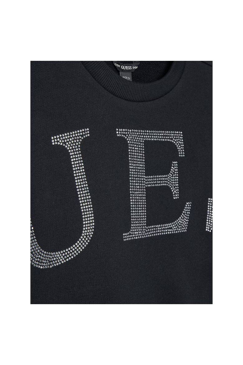 GUESS Детска блуза черна Черен