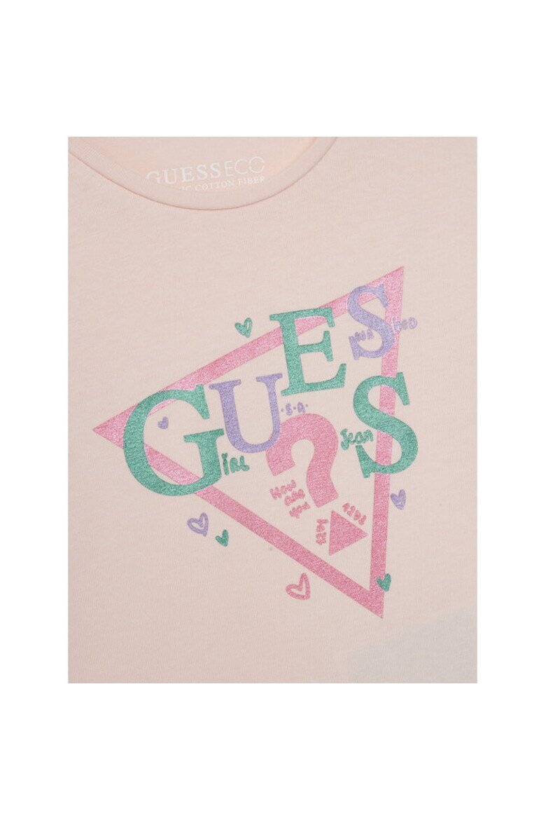 GUESS Детска блуза розова