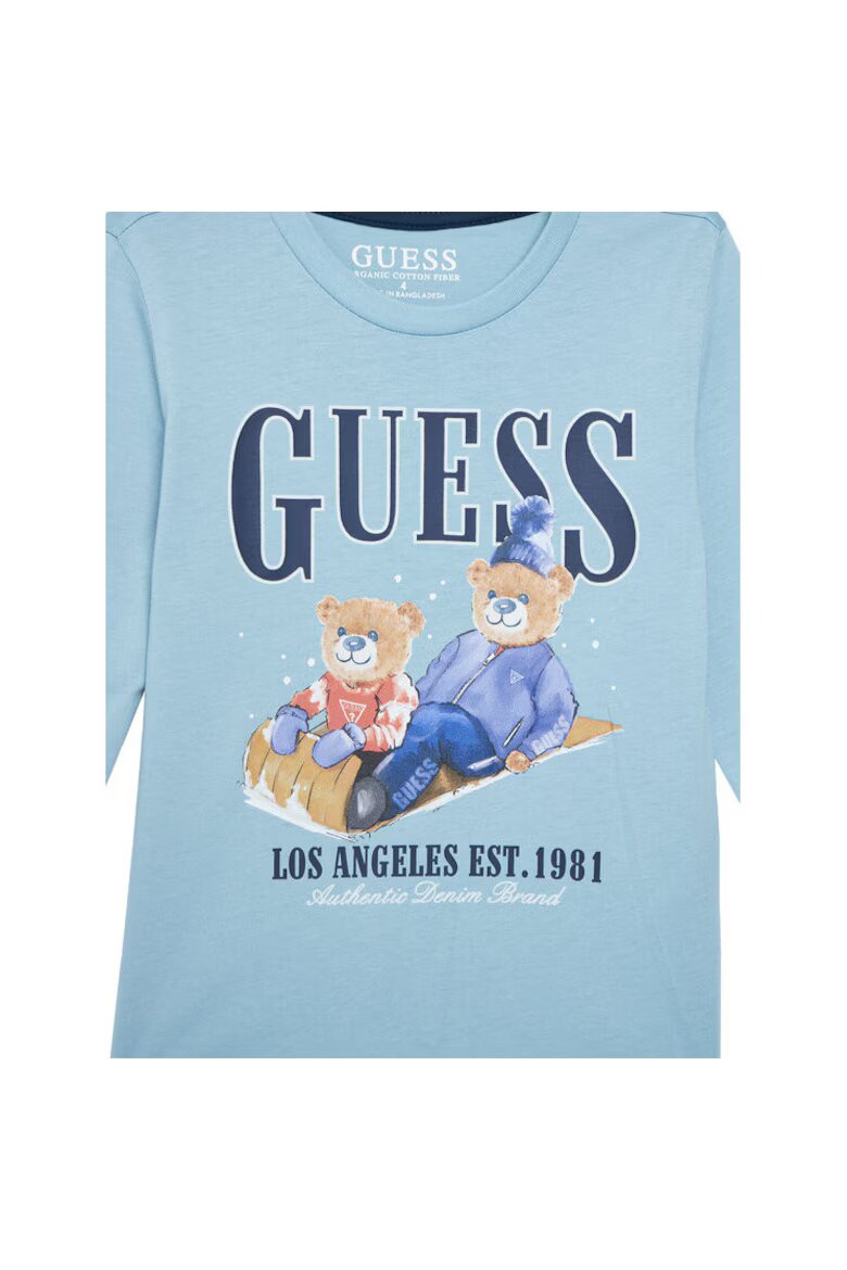 GUESS Детска блуза синя