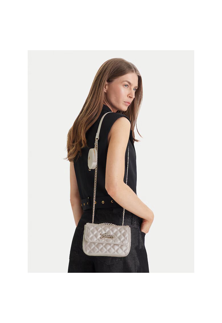 GUESS Детска чанта - бежова - One Size INTL - с отделяща се чантичка