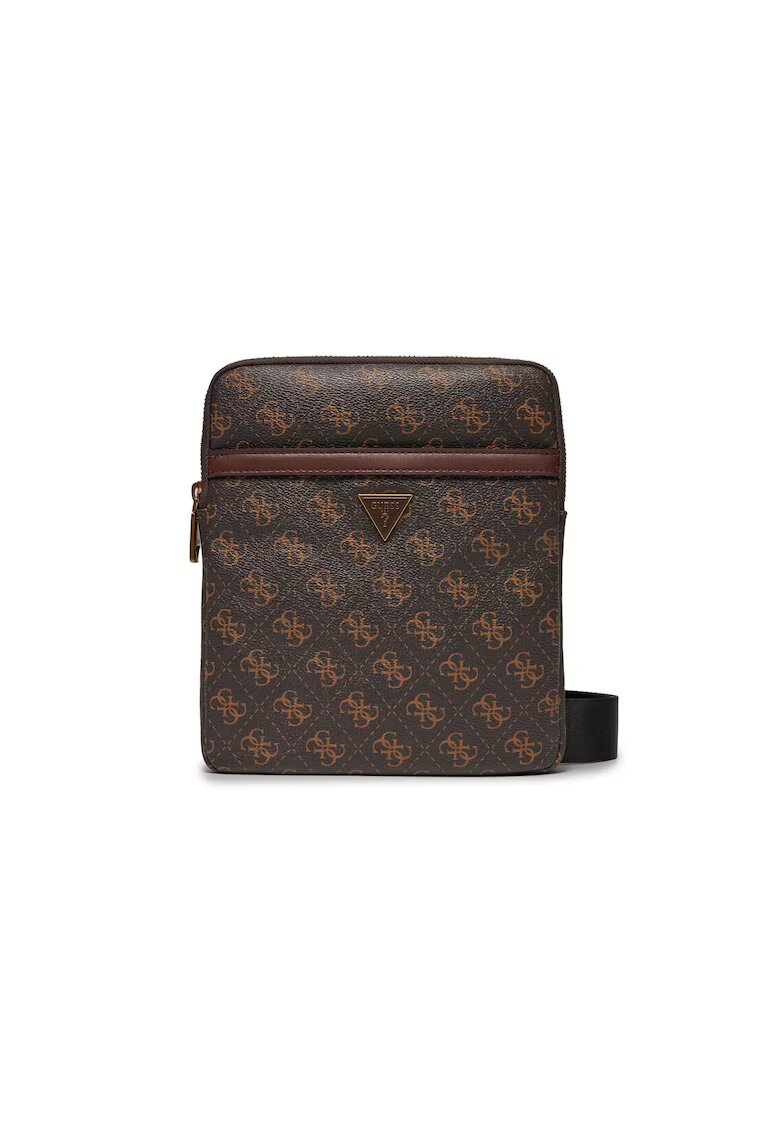 GUESS JEANS Чанта за рамо PU кожа - кафява - 21x24x3cm