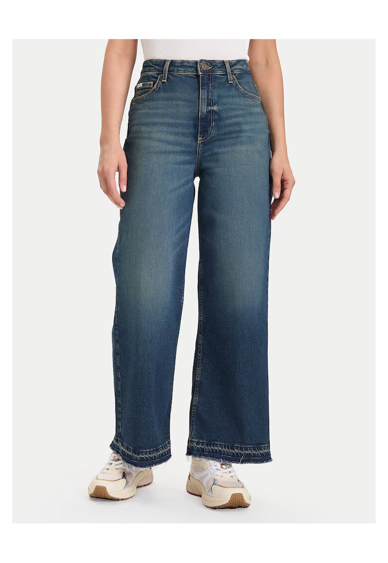 GUESS JEANS Дамски блузи тъмносини