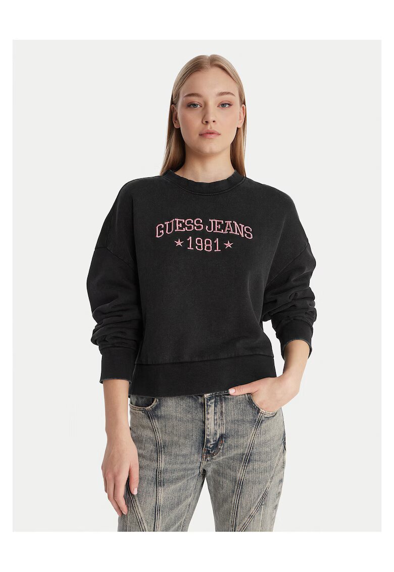 GUESS JEANS Дамски суичър - 100% памук