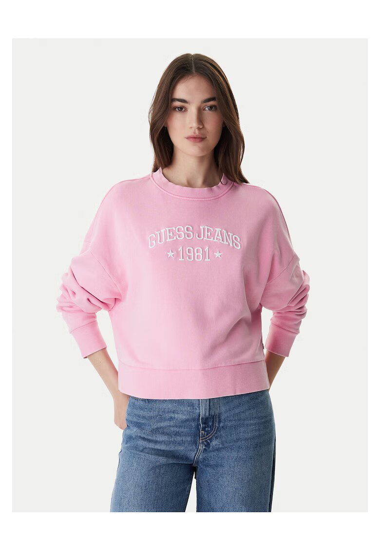 GUESS JEANS Дамски суичър - 100% памук