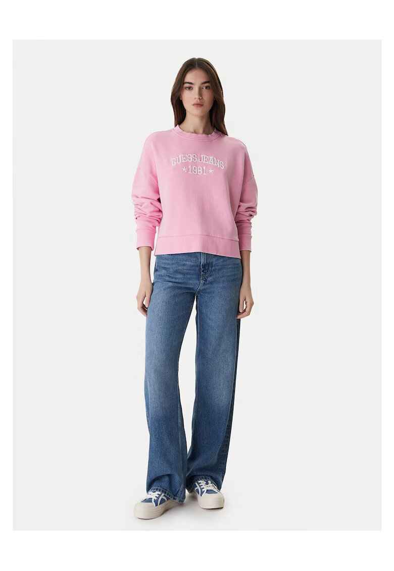 GUESS JEANS Дамски суичър - памук