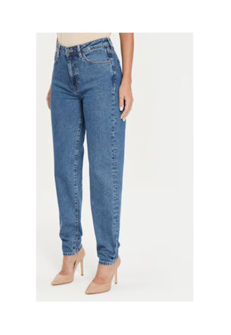 GUESS JEANS Дънки от деним с отпусната кройка и средна талия с джобове