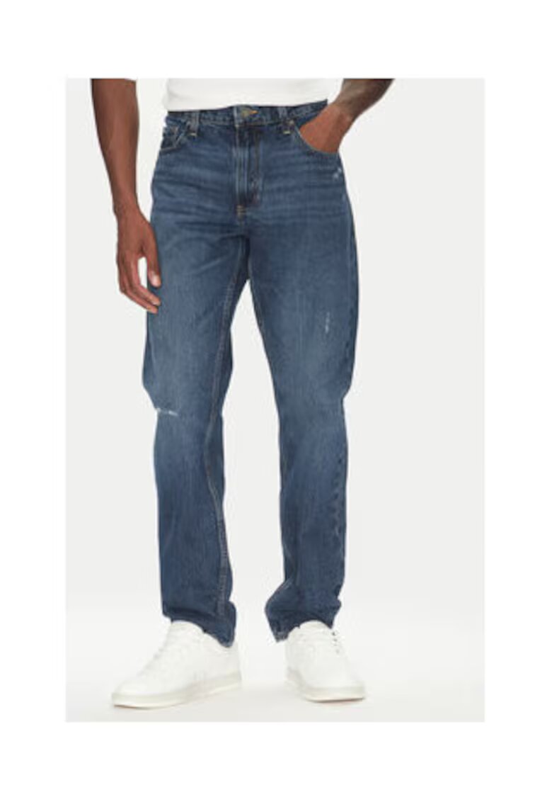 GUESS JEANS Дънки с права кройка и джобове