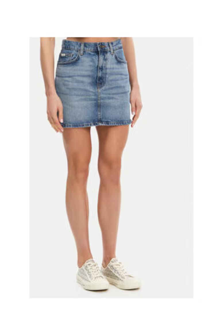 GUESS JEANS Дънкова пола с висока талия