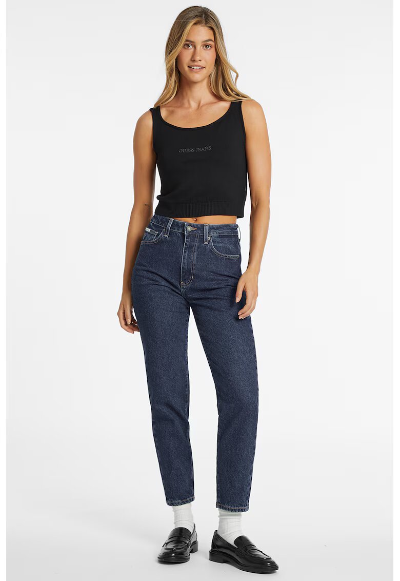 GUESS JEANS GUESS - Скъсени дънки Mom-Fit