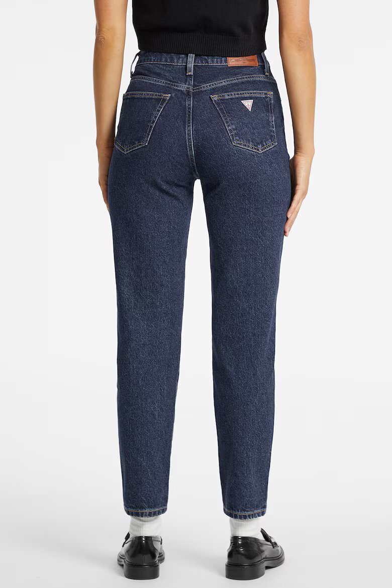 GUESS JEANS GUESS Скъсени дънки Mom-Fit Тъмносин