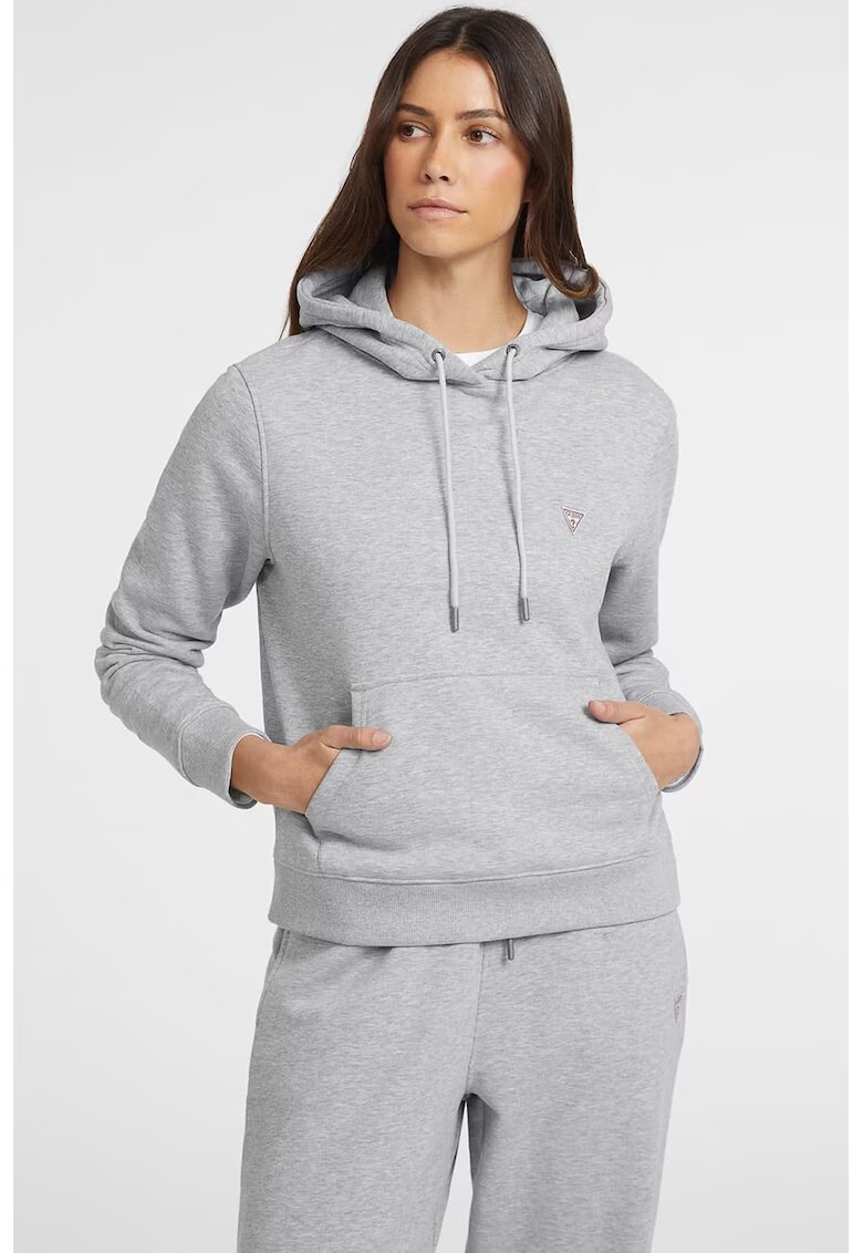 GUESS JEANS Худи с джоб кенгуру