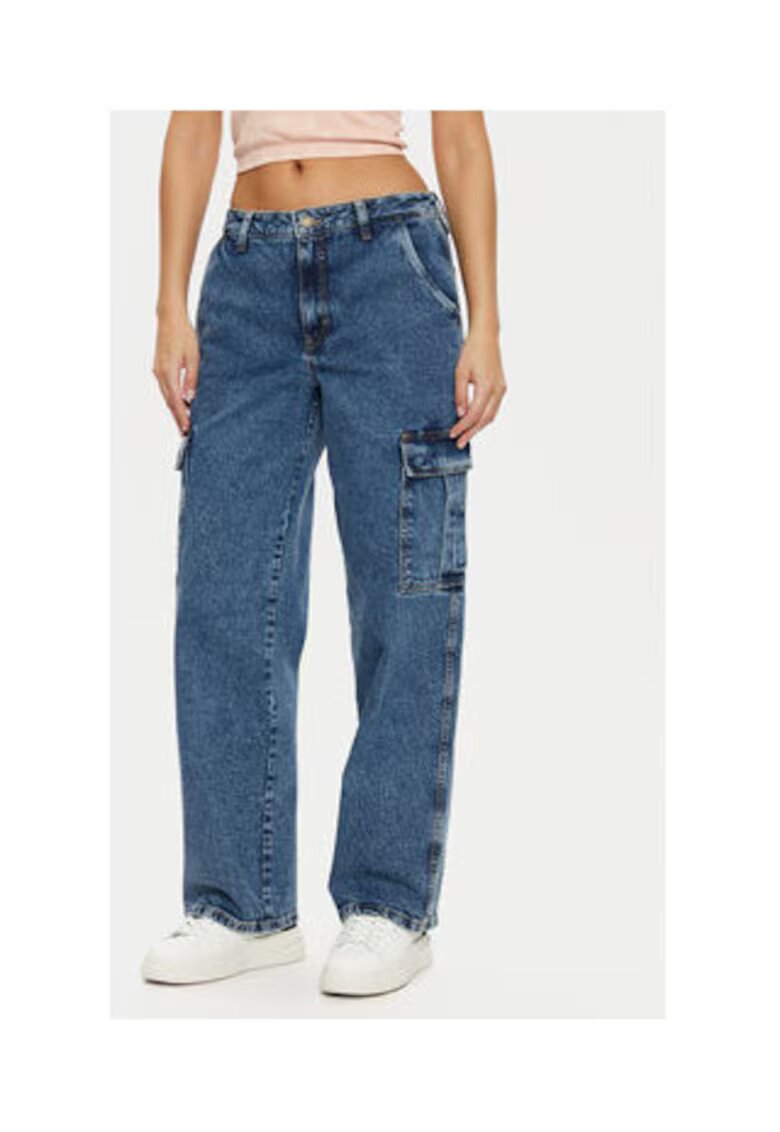 GUESS JEANS Карго дънки с ниска талия