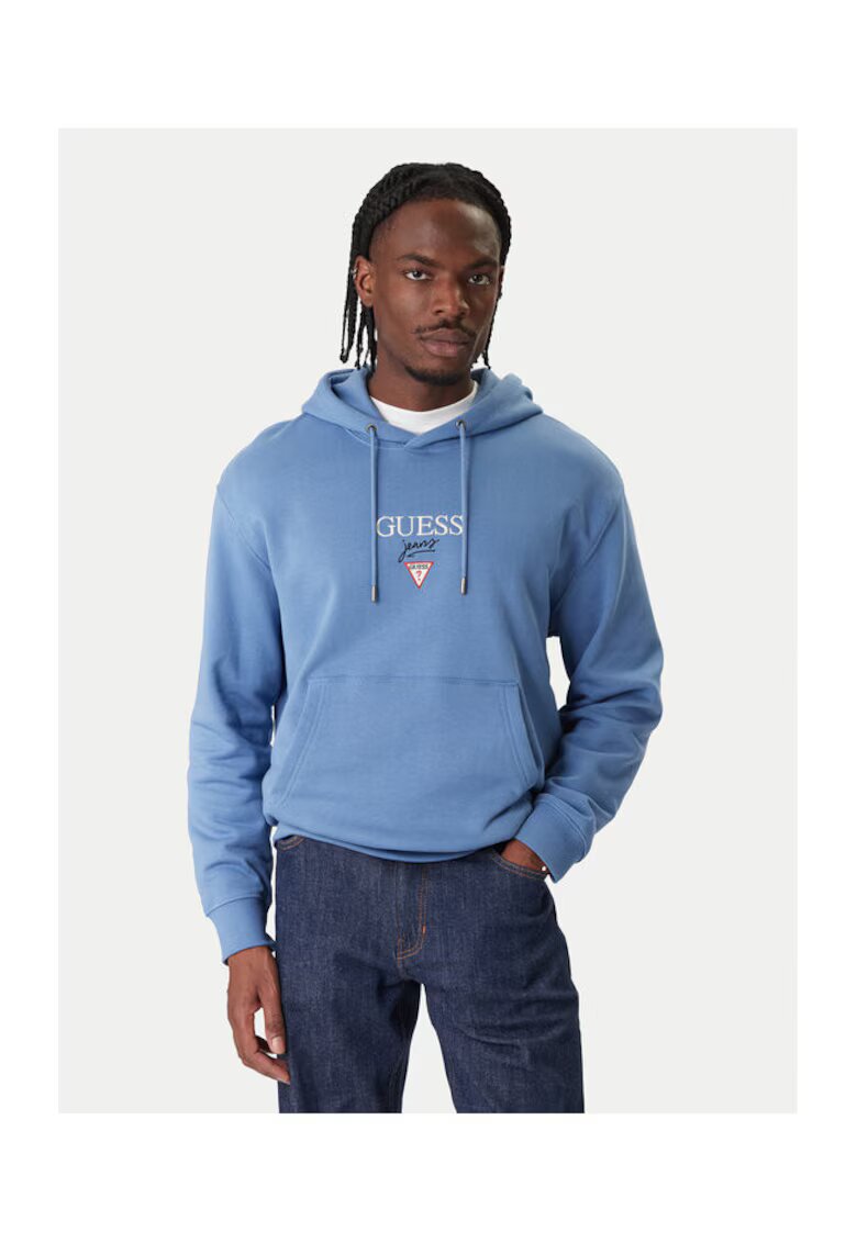 GUESS JEANS Мъжка блуза синя