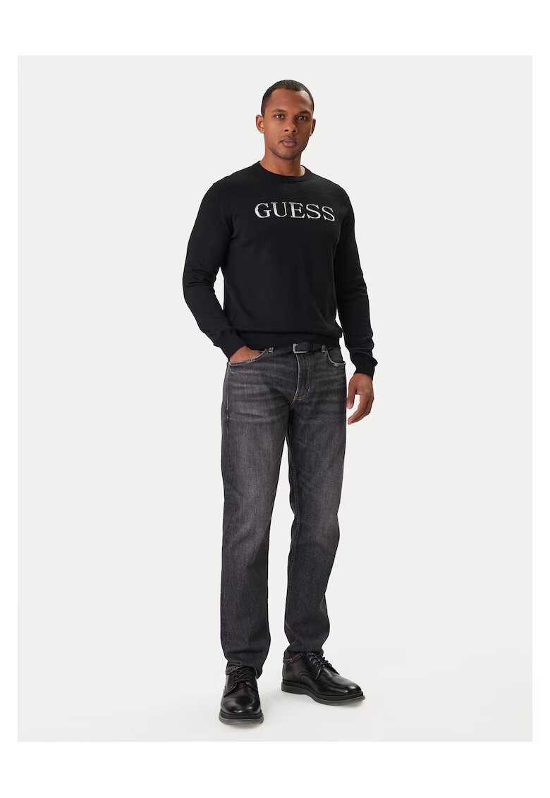 GUESS JEANS Мъжки дънки - Черен/Сив