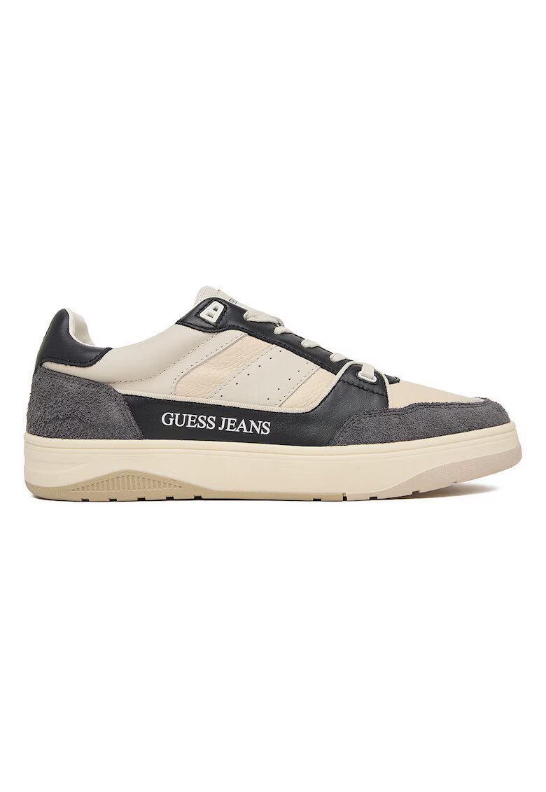 GUESS JEANS Мъжки кецове - естествена кожа