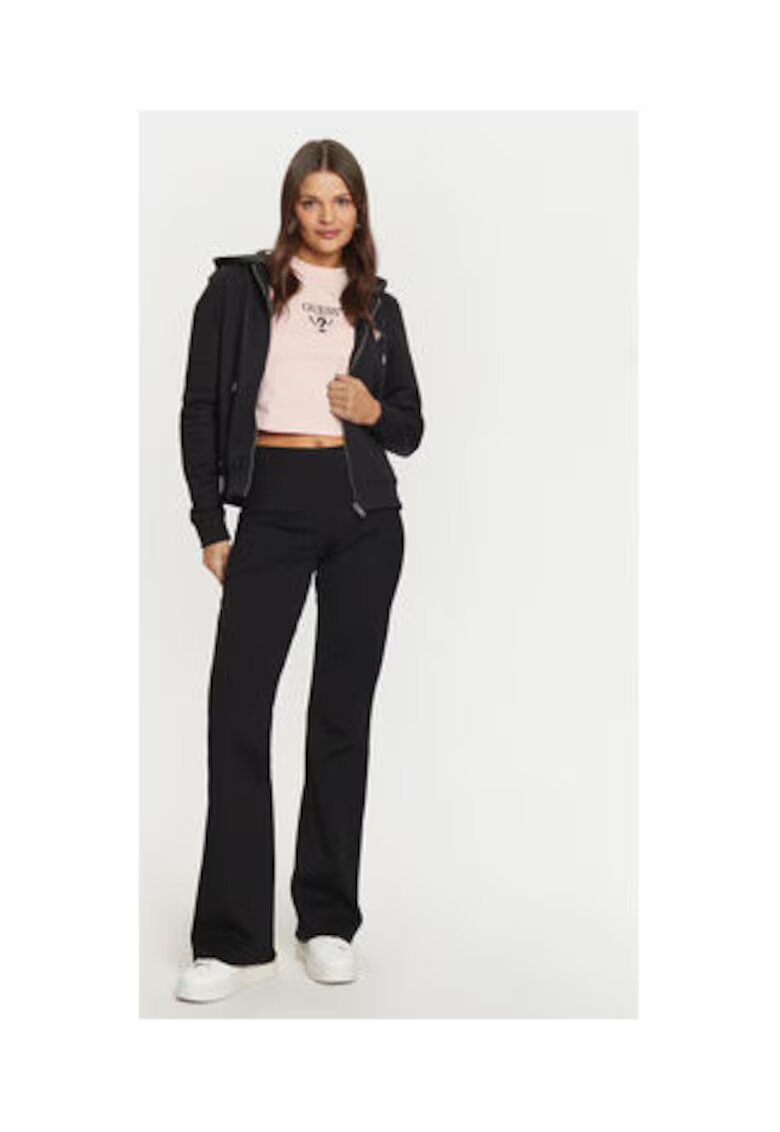 GUESS JEANS Памучен суичър с лого