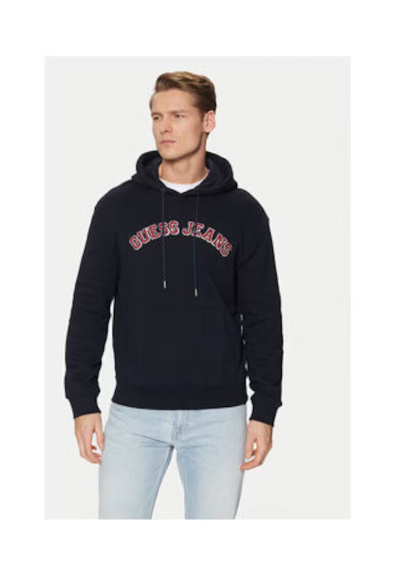 GUESS JEANS Памучно худи с лого