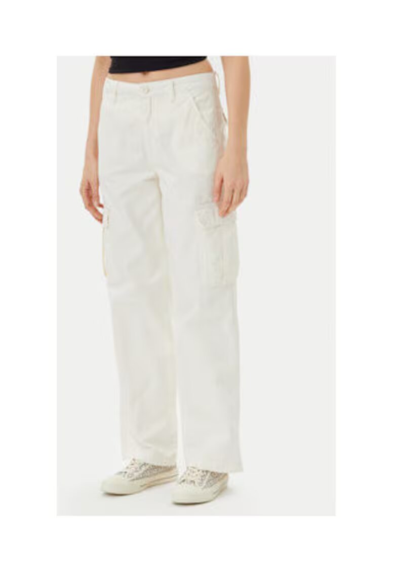 GUESS JEANS Панталони със средна талия и карго джобове