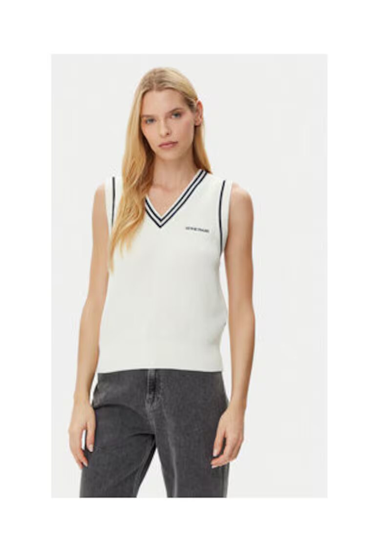 GUESS JEANS Плетена жилетка Vesta