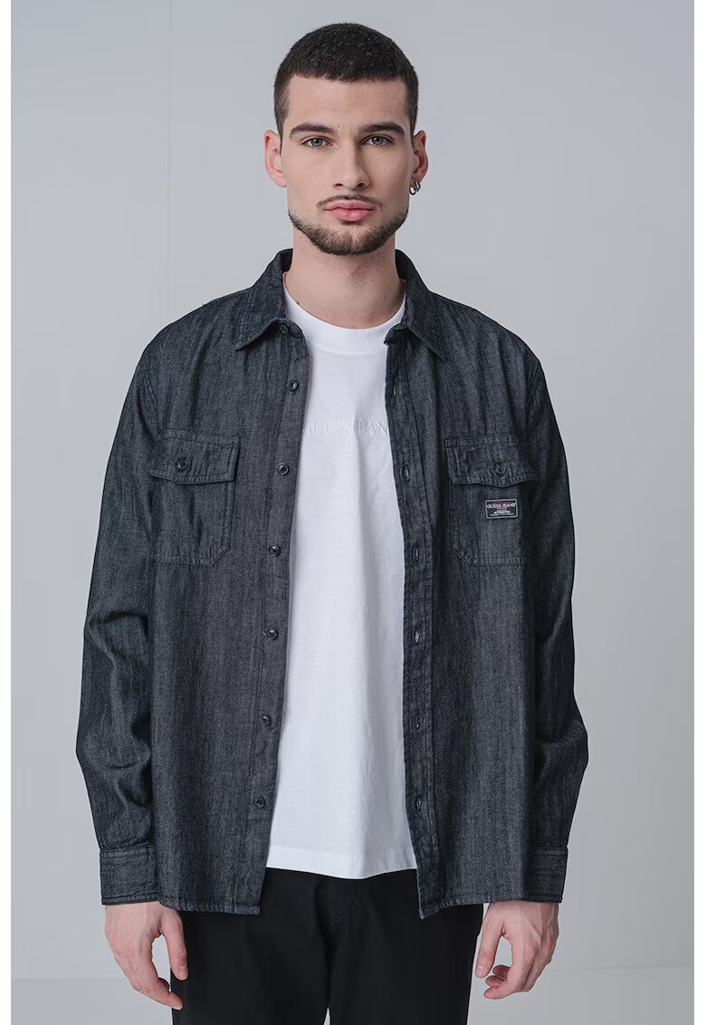 GUESS JEANS Риза с джобове
