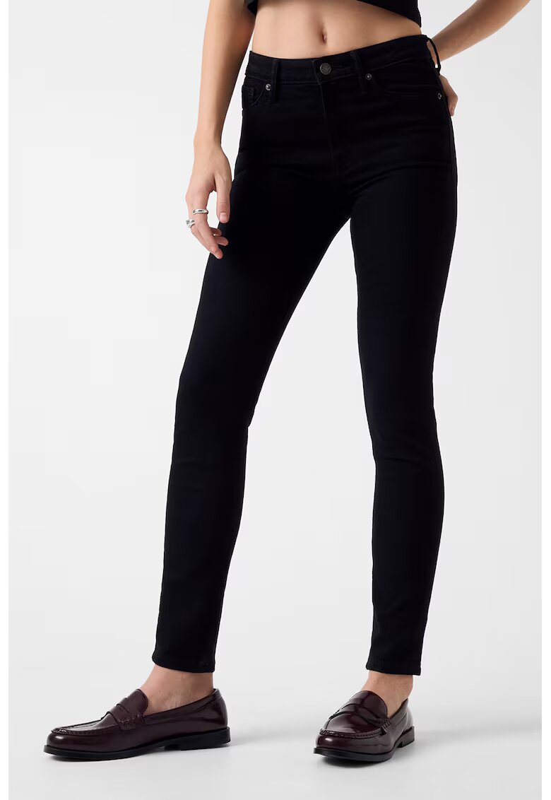 GUESS JEANS Скини дънки с висока талия