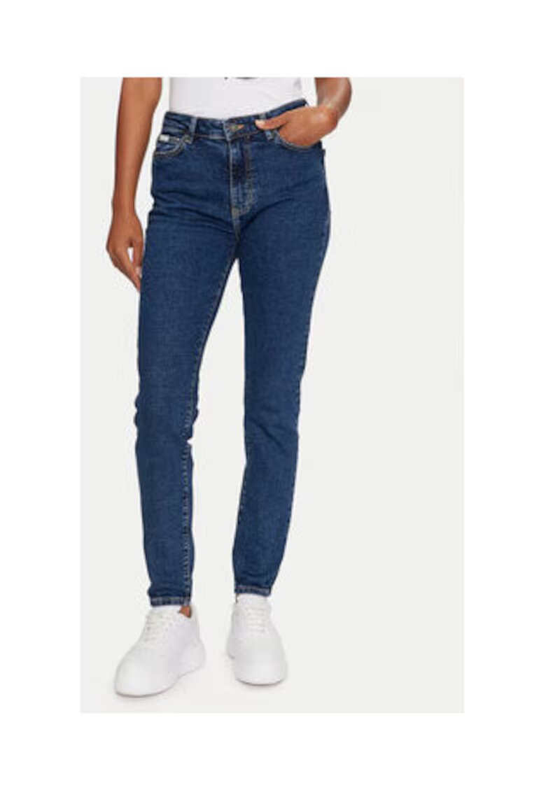 GUESS JEANS Скини дънкови блузи със средна талия с джобове
