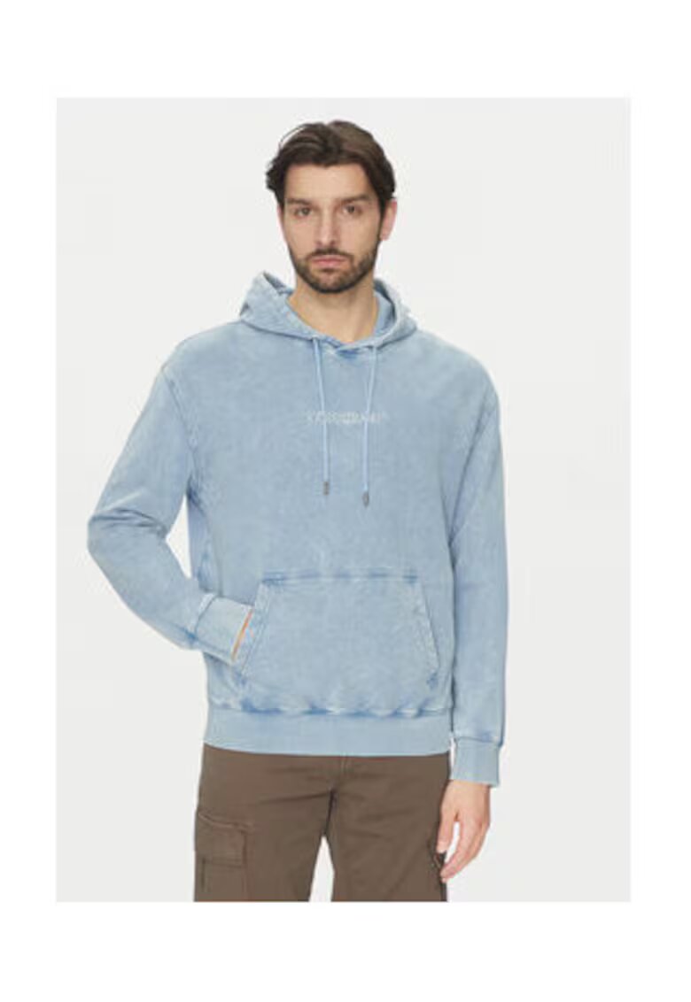 GUESS JEANS Суичър от памук с нормална кройка