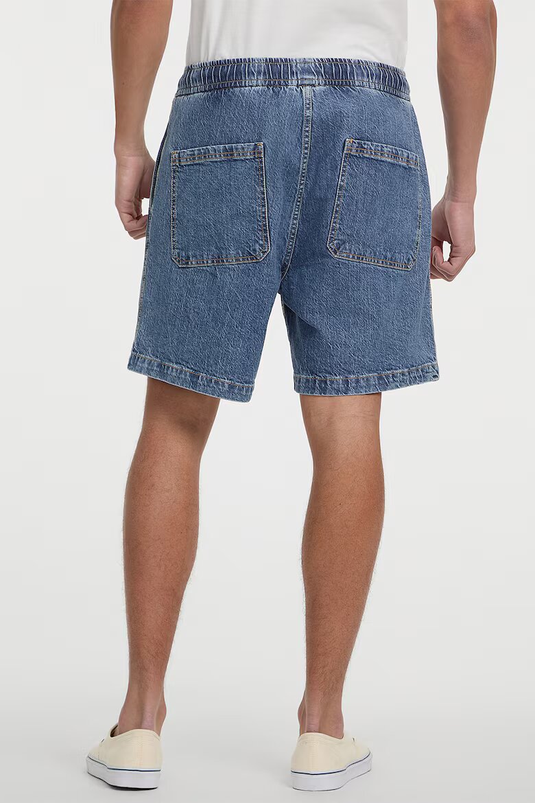 GUESS JEANS Свободни дънки с регулируема талия Син