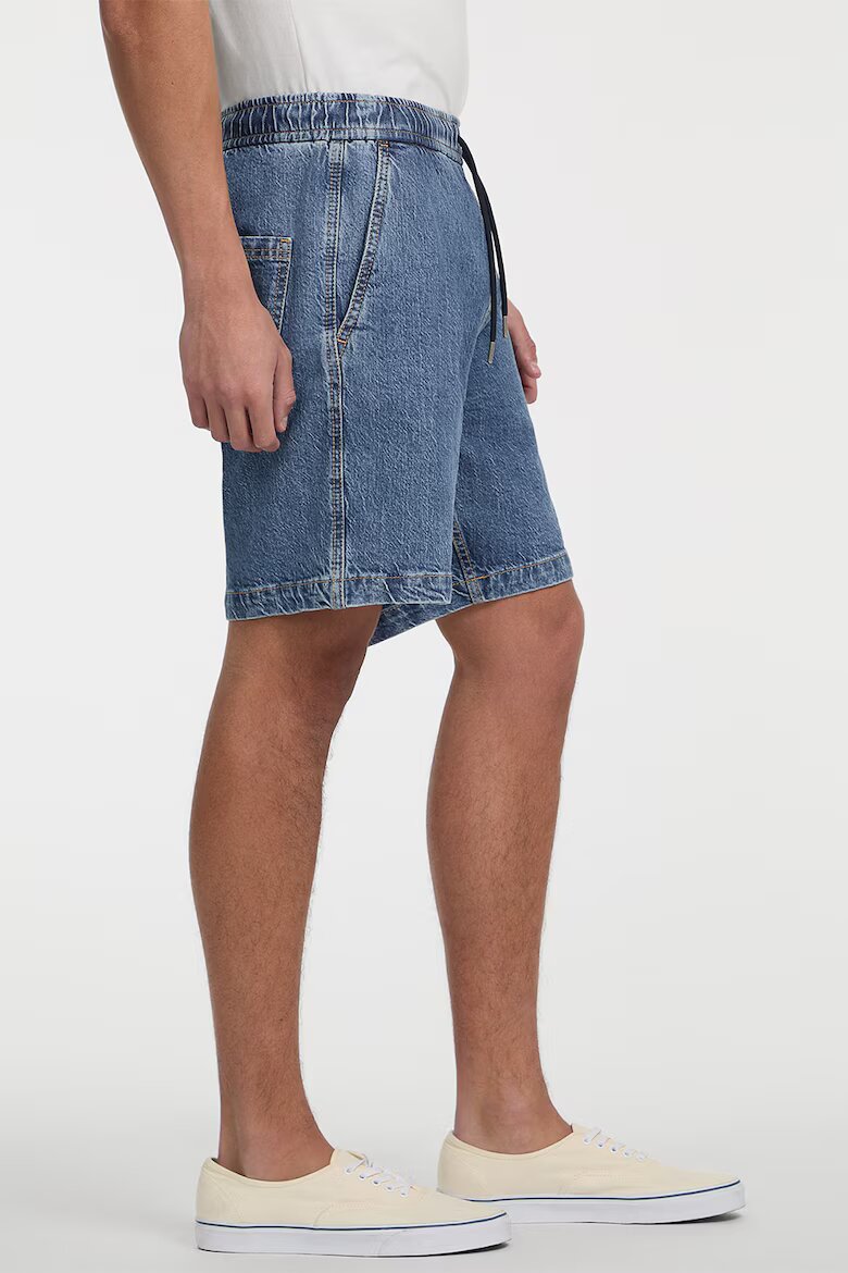 GUESS JEANS Свободни дънки с регулируема талия Син