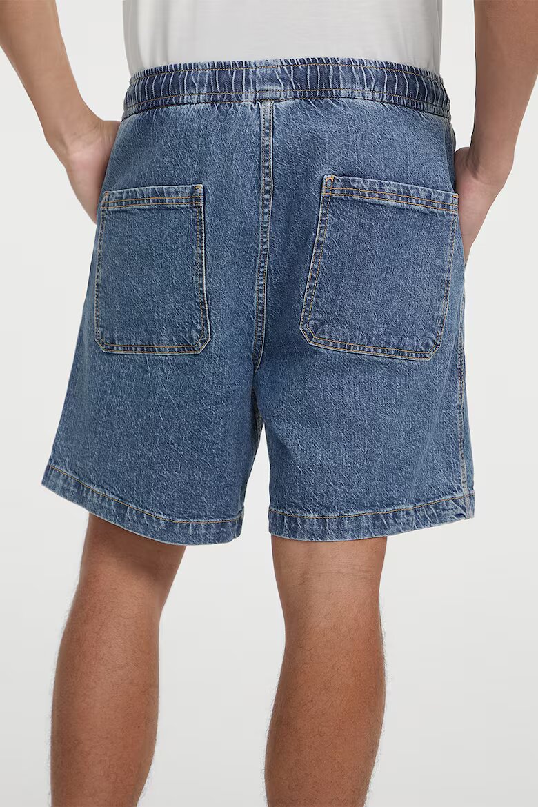 GUESS JEANS Свободни дънки с регулируема талия Син
