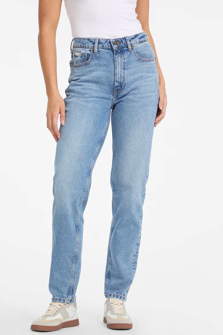 GUESS JEANS Свободно яке от деним Светлосин