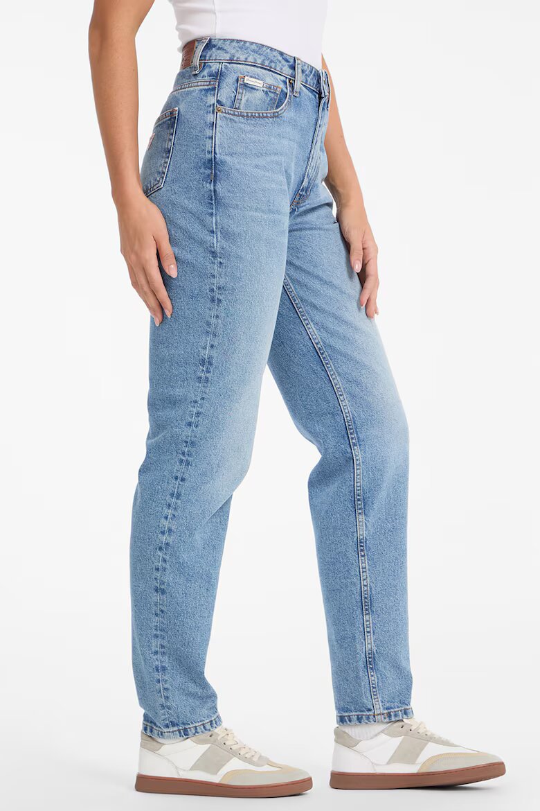 GUESS JEANS Свободно яке от деним Светлосин