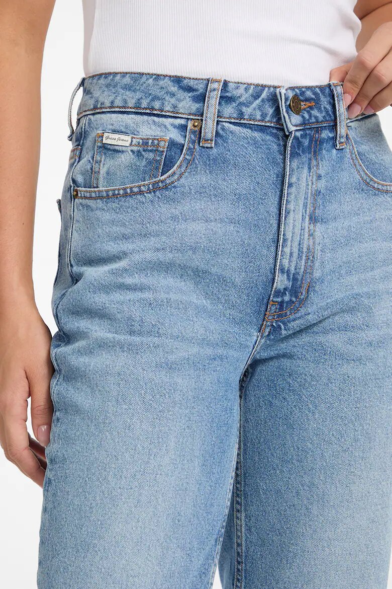 GUESS JEANS Свободно яке от деним Светлосин