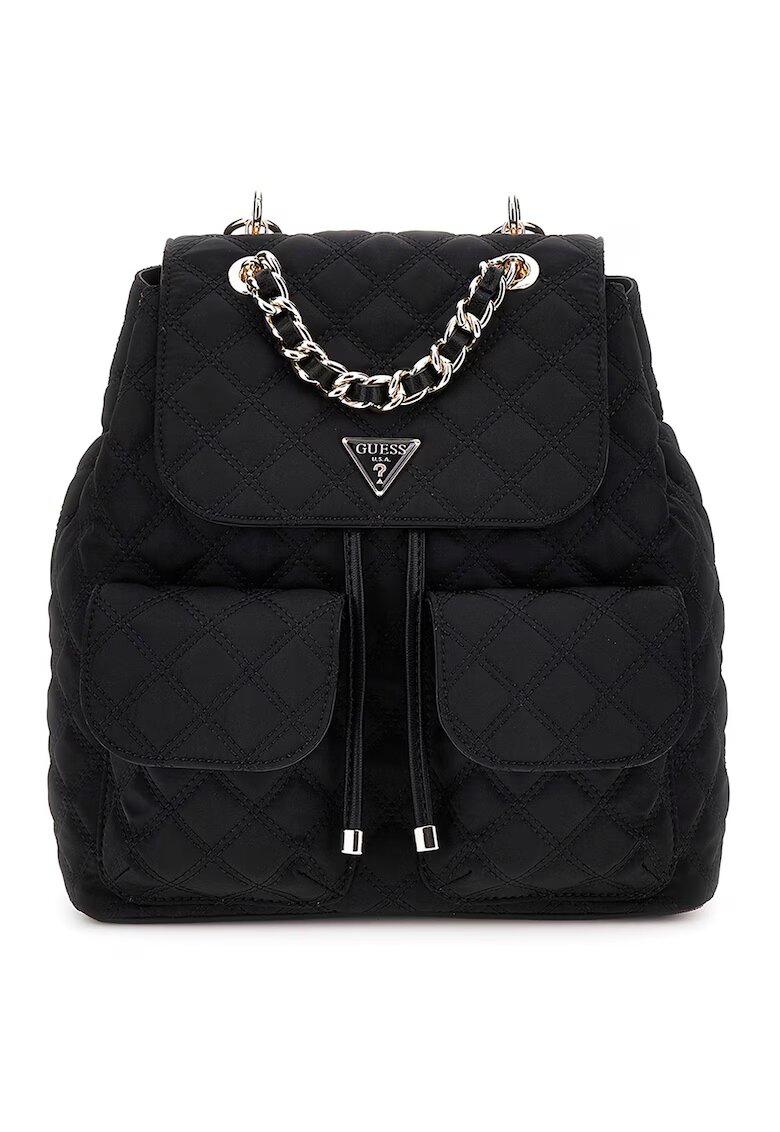 GUESS Капитонирана раница Giully 2 с връзка