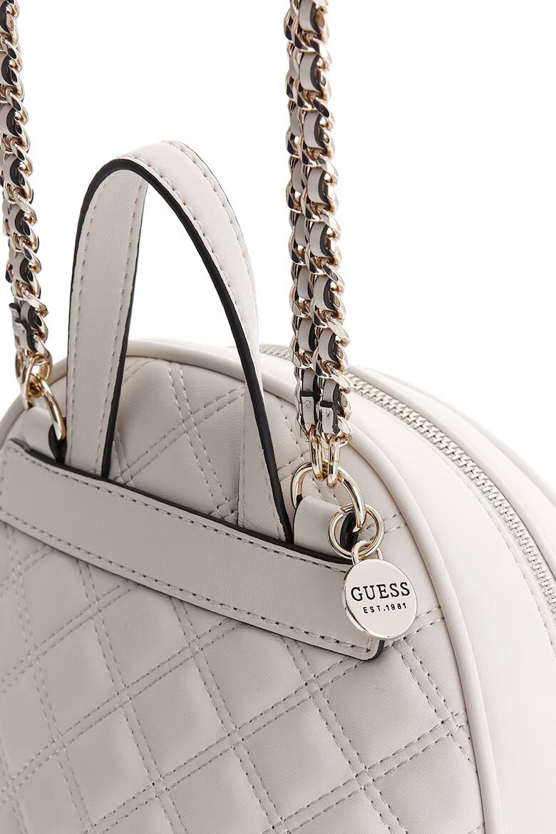 GUESS Капитонирана раница Giully от еко кожа
