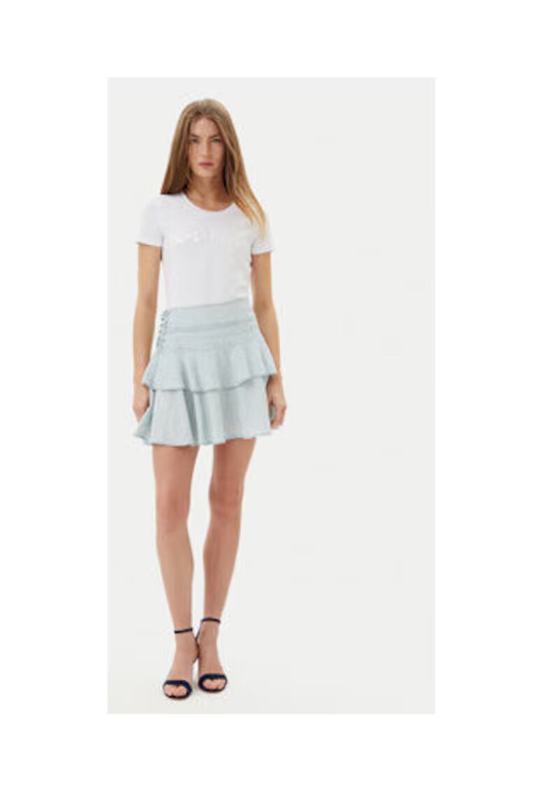 GUESS Къса пола от лиоселна смес
