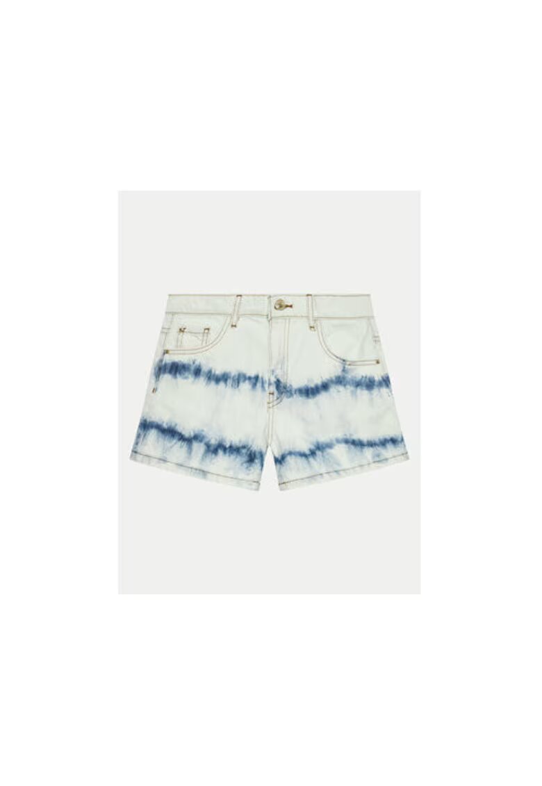 GUESS Къси дънкови панталони с износен вид
