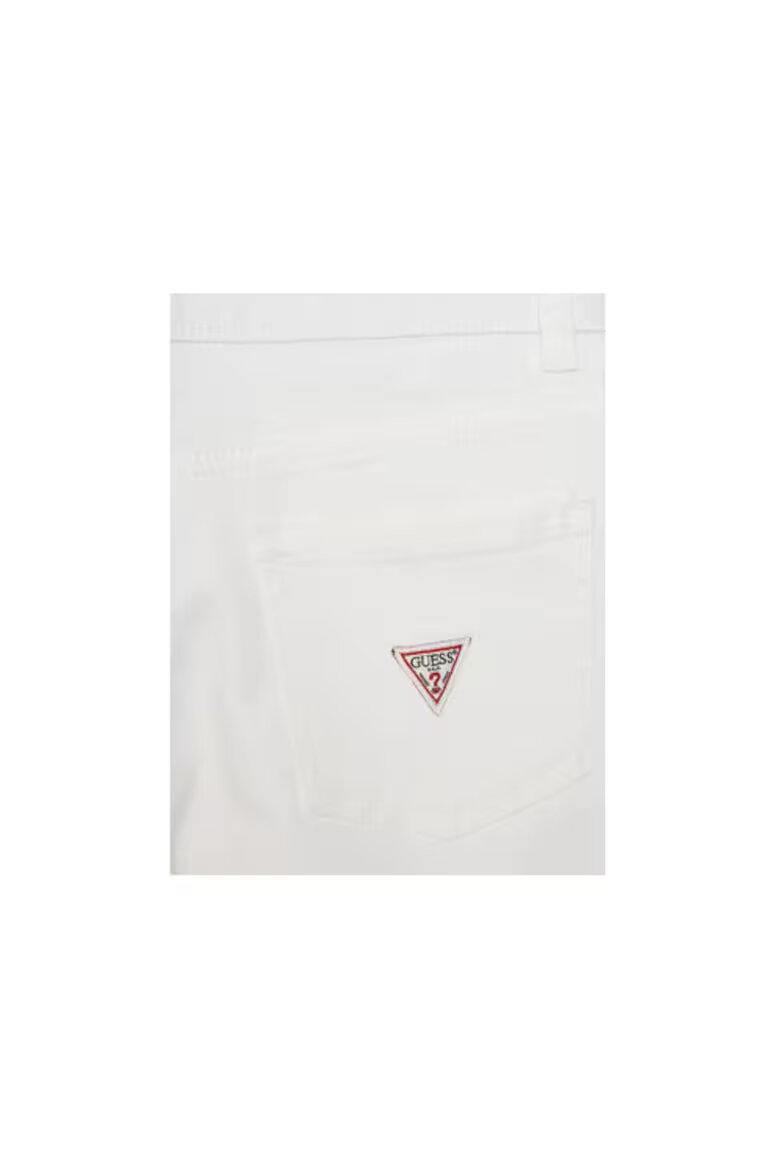 GUESS Къси дънкови панталони за момичета бели