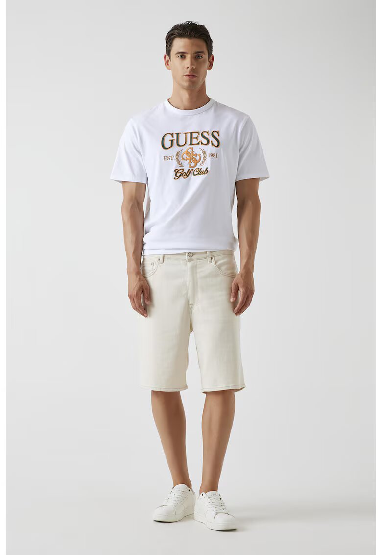 GUESS Къси прави дънки