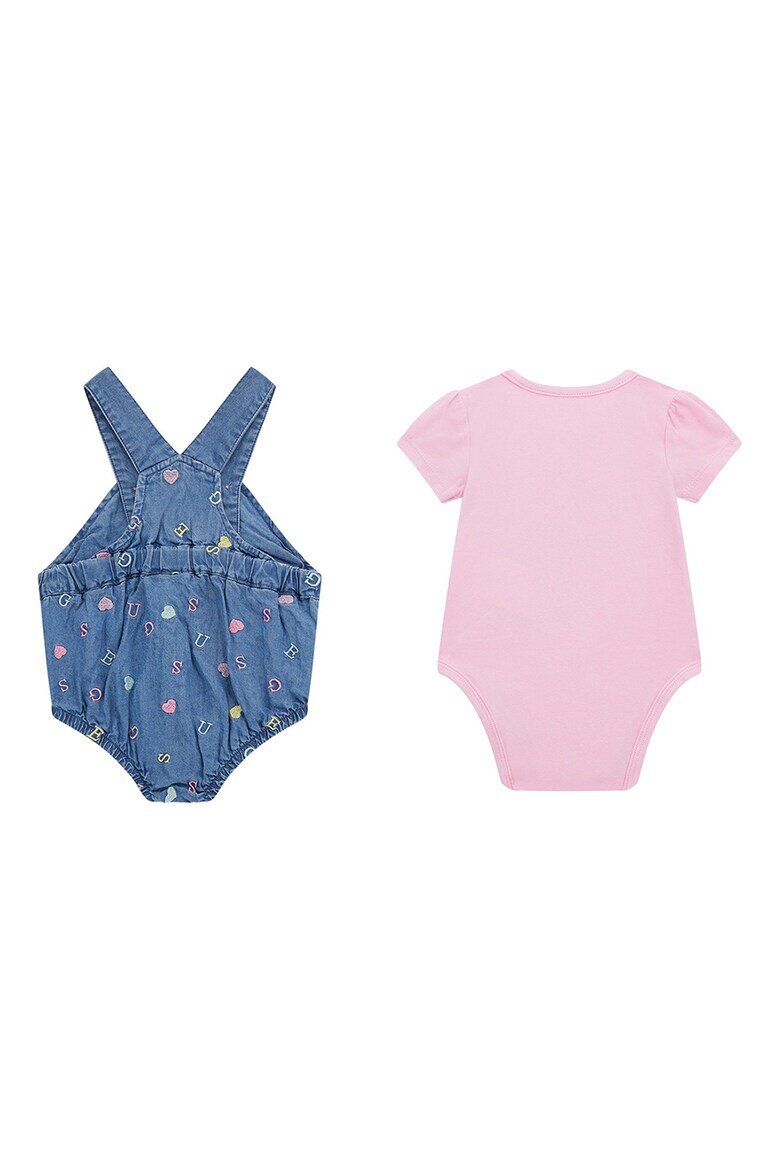GUESS KIDS Боди и гащеризон Пастелнорозов/Син