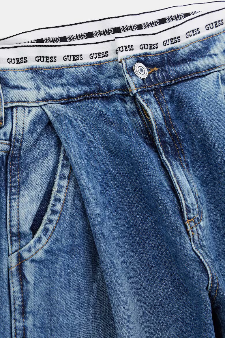 GUESS KIDS Дънки с широк крачол Син