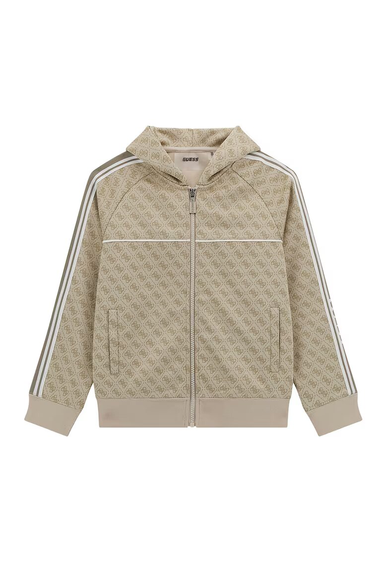 GUESS KIDS Худи с монограм и цип