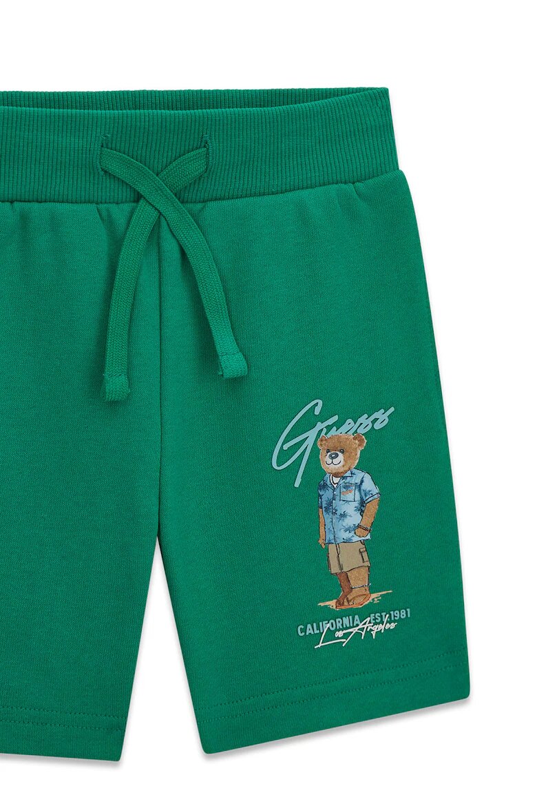 GUESS KIDS Къс спортен панталон с лого