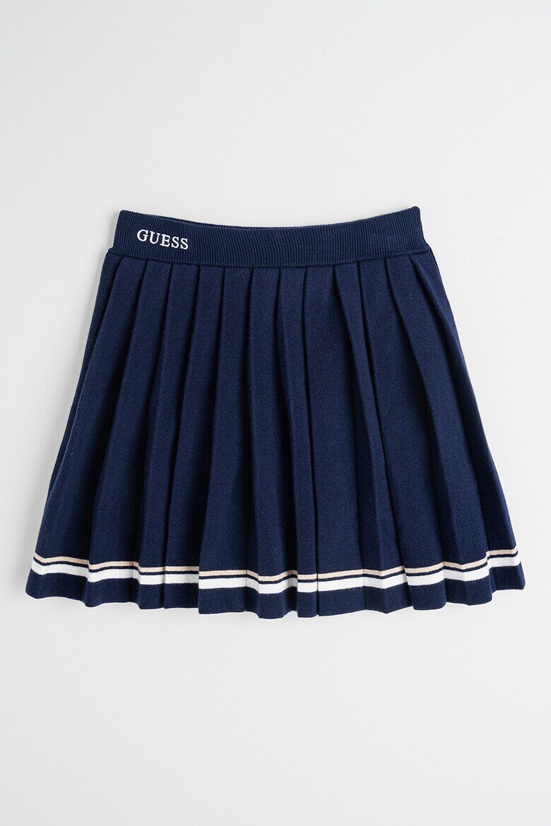 GUESS KIDS Къса плисирана пола Тъмносин