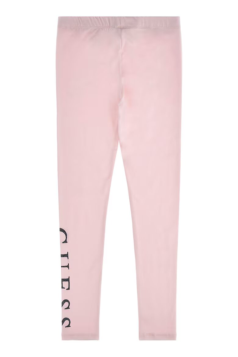 GUESS KIDS Клин с памук с лого Пастелнорозов