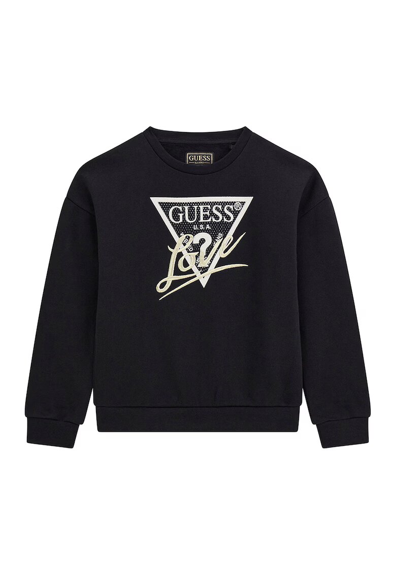 GUESS KIDS Памучен суитшърт с лого