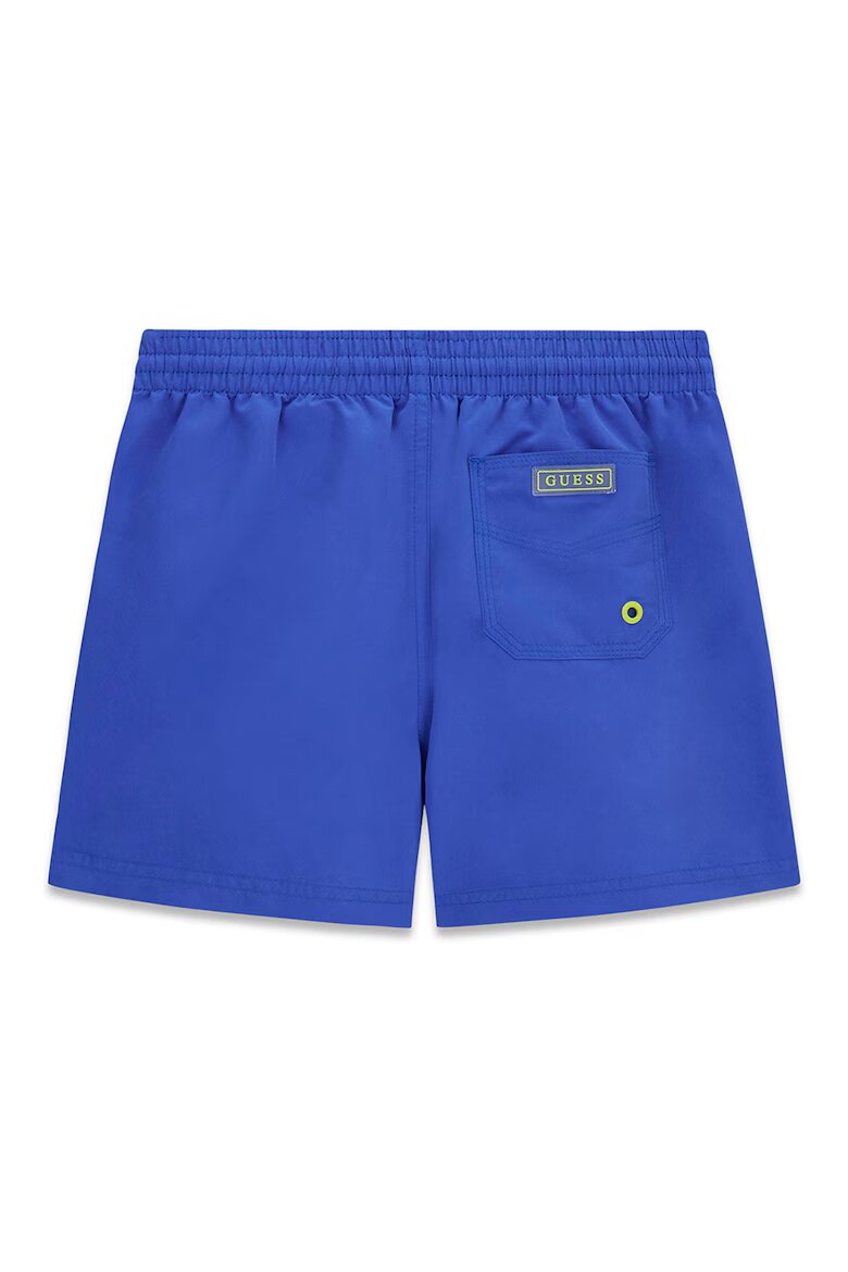GUESS KIDS Плувни шорти с връзка и лого Кралско Синьо